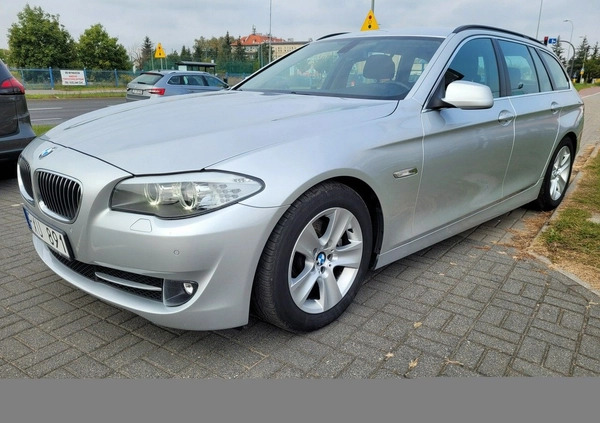 BMW Seria 5 cena 47600 przebieg: 163000, rok produkcji 2012 z Zakliczyn małe 254